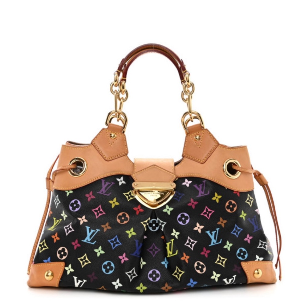 Louis Vuitton Monogram Multicolor Ursula Black Noir Handbag